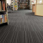 strands night carpet tiles at Shelley College Huddersfield