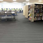 strands night carpet tiles at Shelley College Huddersfield