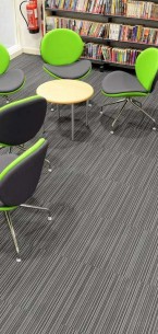 strands night carpet tiles at Shelley College Huddersfield