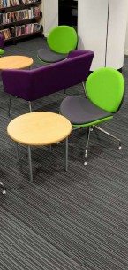 strands night carpet tiles at Shelley College Huddersfield