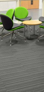 strands night carpet tiles at Shelley College Huddersfield