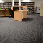 strands night carpet tiles at Shelley College Huddersfield