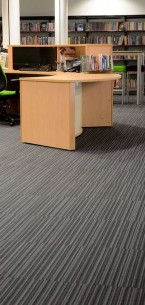 strands night carpet tiles at Shelley College Huddersfield