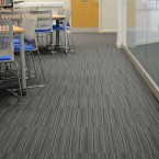 strands night carpet tiles at Shelley College Huddersfield