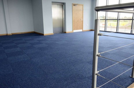 tivoli carpet tiles at offices in Liverpool