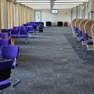 wick carpet tiles at Wakefield One