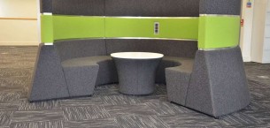wick carpet tiles at Wakefield One