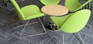 wick carpet tiles at Wakefield One