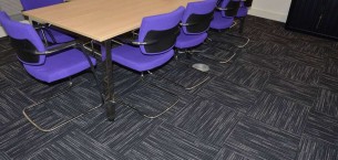 wick carpet tiles at Wakefield One