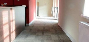 zip carpet tiles at Old Theatre Poland