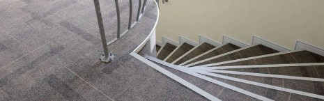 zip carpet tiles at Old Theatre Poland
