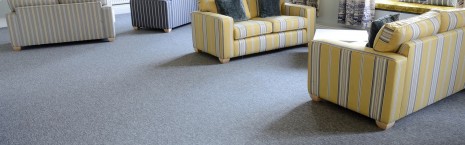 tivoli - loop pile carpet tiles at Lancing College