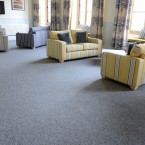 tivoli - loop pile carpet tiles at Lancing College