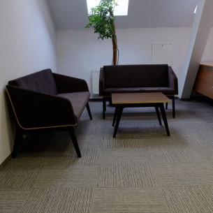 tivoli - loop pile carpet tiles in offices