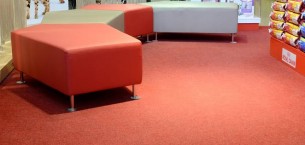 velour excel carpet tiles - pet shop