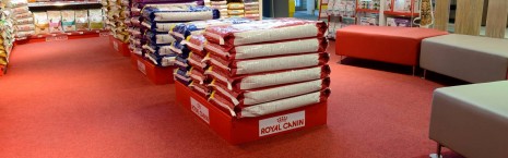 velour excel carpet tiles - pet shop