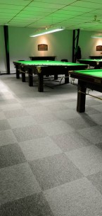 tivoli carpet tiles at Snooker Centre Norwich
