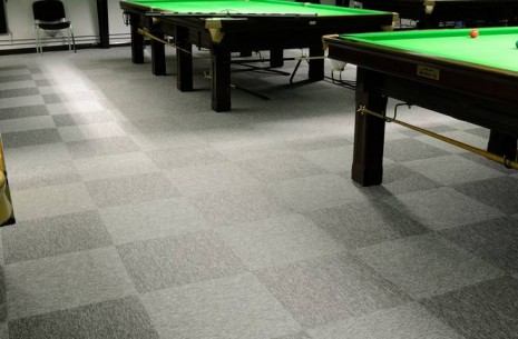 tivoli carpet tiles at Snooker Centre Norwich