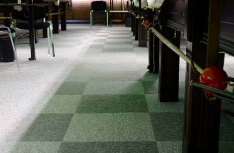 tivoli carpet tiles at Snooker Centre Norwich