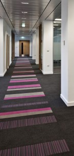 strands & origin carpet tiles - Scottish Crime Campus