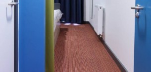 tivoli carpet tiles at student accommodation