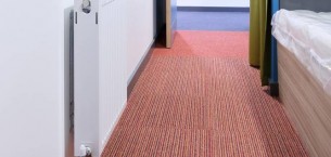 tivoli carpet tiles at student accommodation