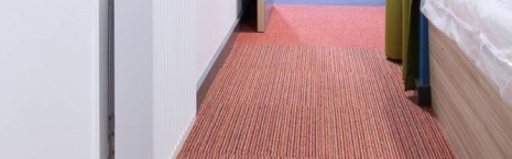 tivoli carpet tiles at student accommodation