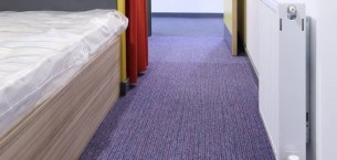 tivoli carpet tiles at student accommodation