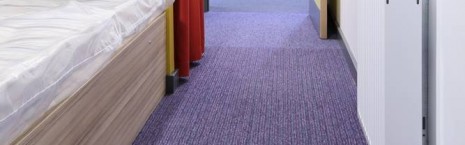 tivoli carpet tiles at student accommodation