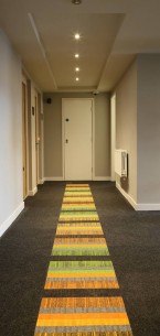 armour & structure bonded carpet tiles in apartments