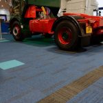 structure bonded carpet tiles at Eddie Stobart Training Centre