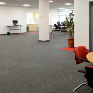 lateral carpet tiles at Solihull College