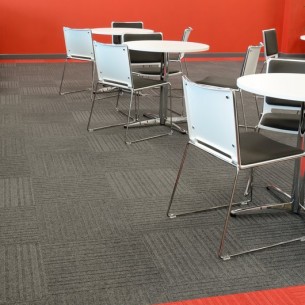 lateral carpet tiles at Solihull College