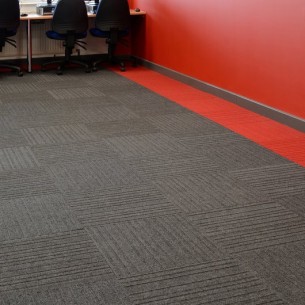 lateral carpet tiles at Solihull College