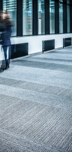 tivoli carpet tiles at Waterfront in Gdynia, Poland