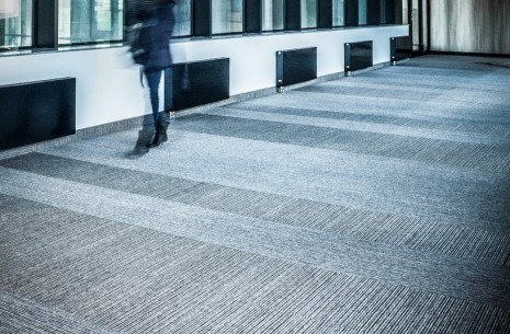 tivoli carpet tiles at Waterfront in Gdynia, Poland
