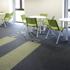 tivoli carpet tiles from burmatex at Loughborough University