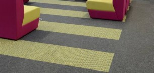 tivoli carpet tiles from burmatex at Loughborough University