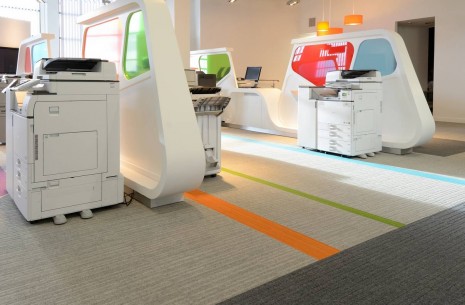 Ricoh UK - lateral carpet tiles
