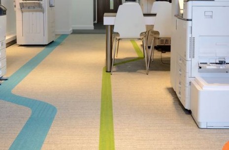 Ricoh UK - lateral carpet tiles