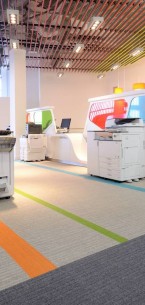 Ricoh UK - lateral carpet tiles