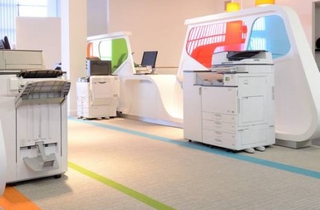 Ricoh UK - lateral carpet tiles