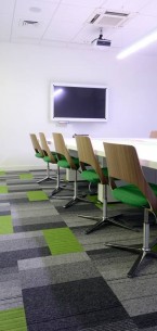 Ricoh UK - lateral & balance atomic carpet tiles