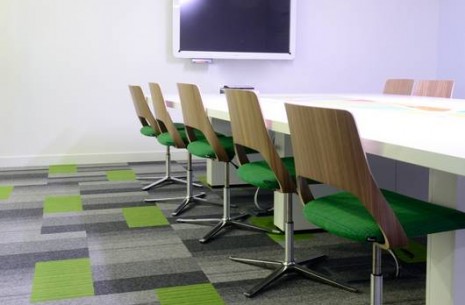 Ricoh UK - lateral & balance atomic carpet tiles