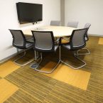 burmatex carpet tiles in Birmingham University Library